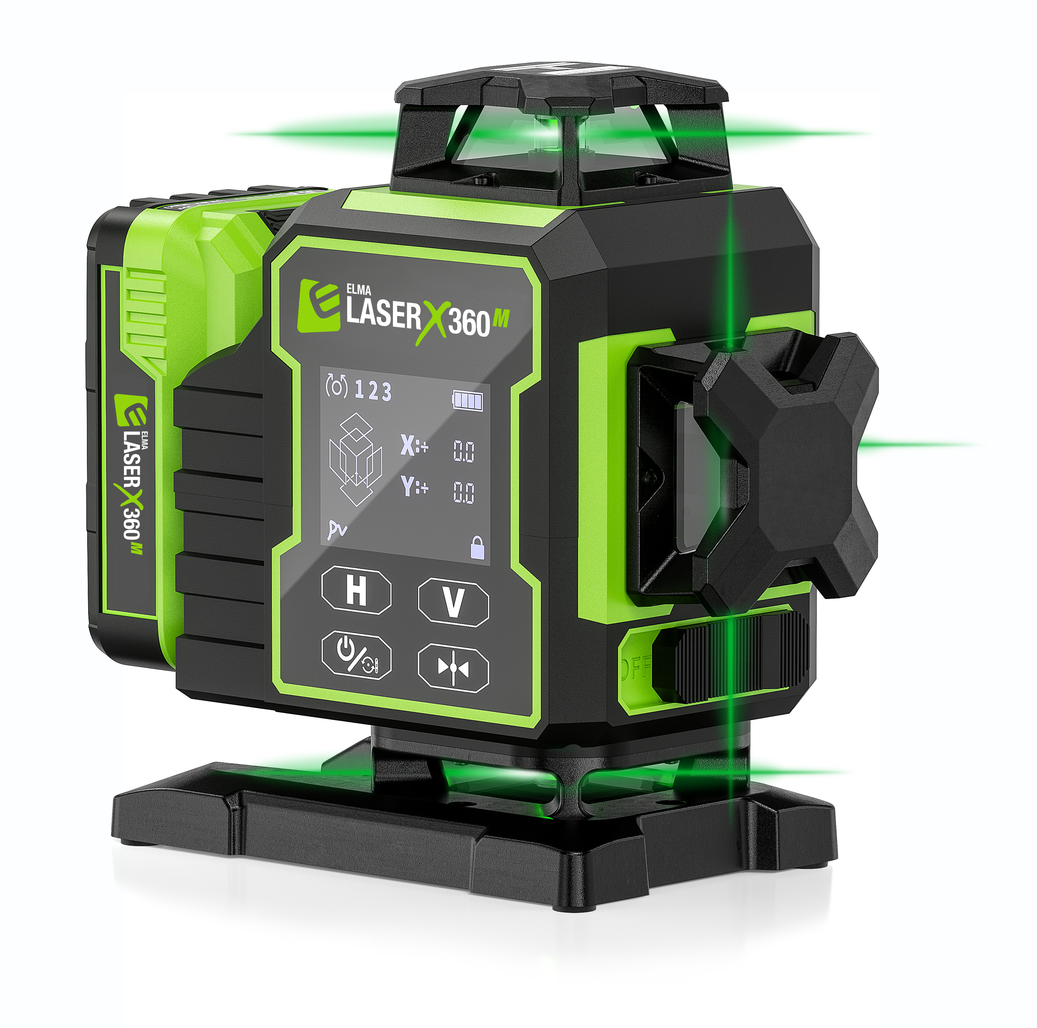 Elma Laser X360-M linjelaser med motor