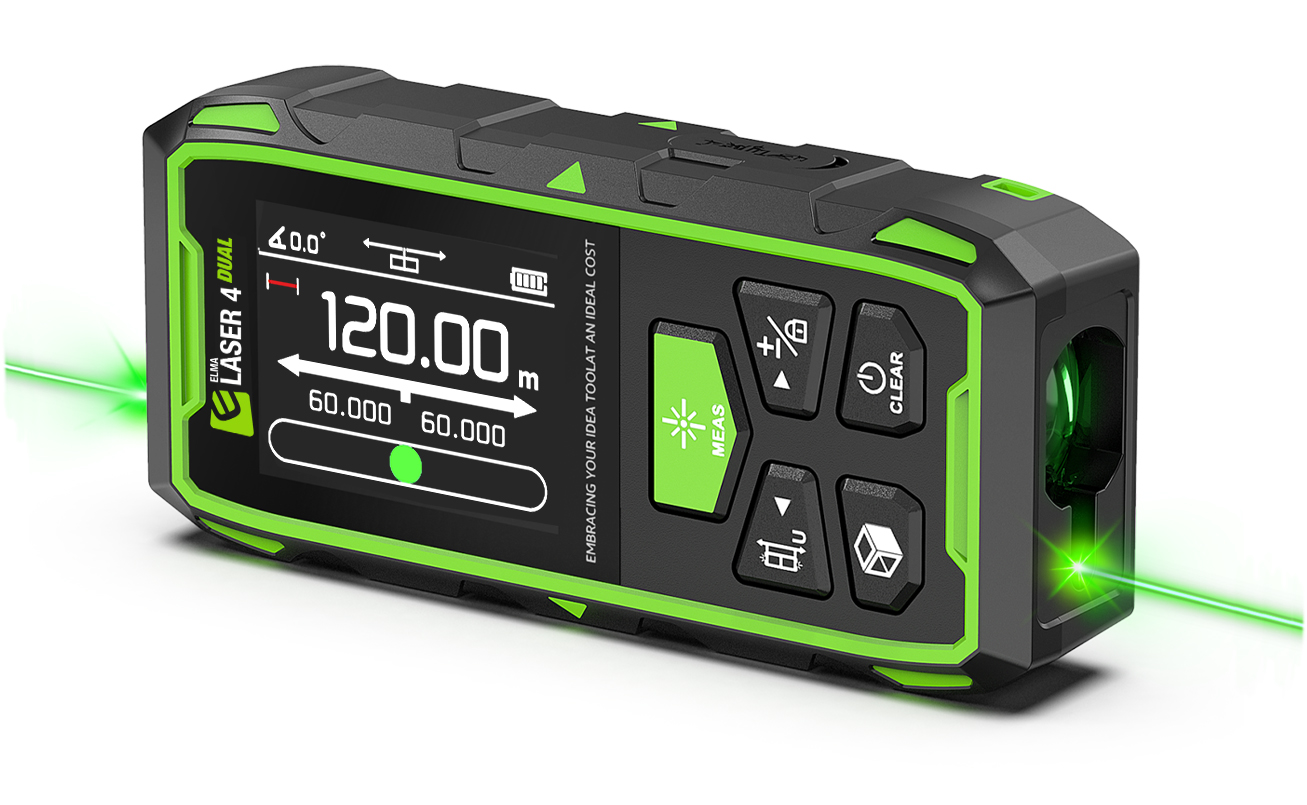 Elma laser 4 Dual avstandsmåler 2 x 60 m