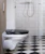 gustavsberg Wc-sits med lock gustavsberg logic svart sc