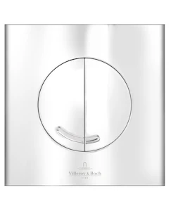 villeroy & boch Tryckknapp gustavsberg triomont 3/6l v b logo krom