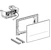geberit Tryckplatta geberit sigma80 elektr 230v svart/glas