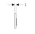 geberit Actuator plate geberit omega20 matt black/chrome
