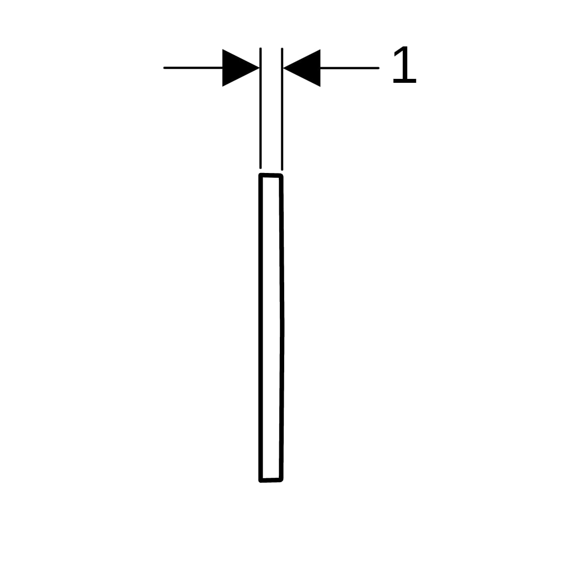 geberit Huuhtelupainike geberit omega20 mattavalk./kromattu