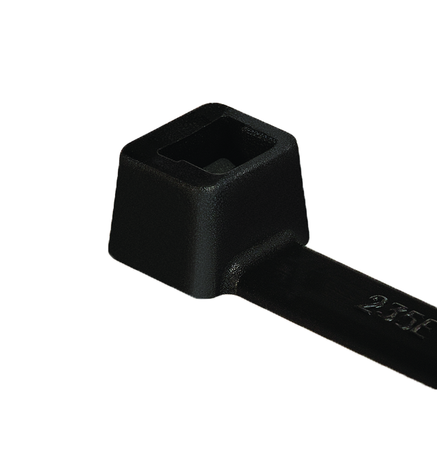CABLE TIE T50R/W 200X4,6 BLACK