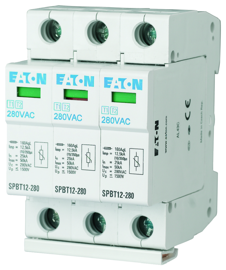 YLIJÄNNITESUOJA KIINT. EATON SPCT2-460/3