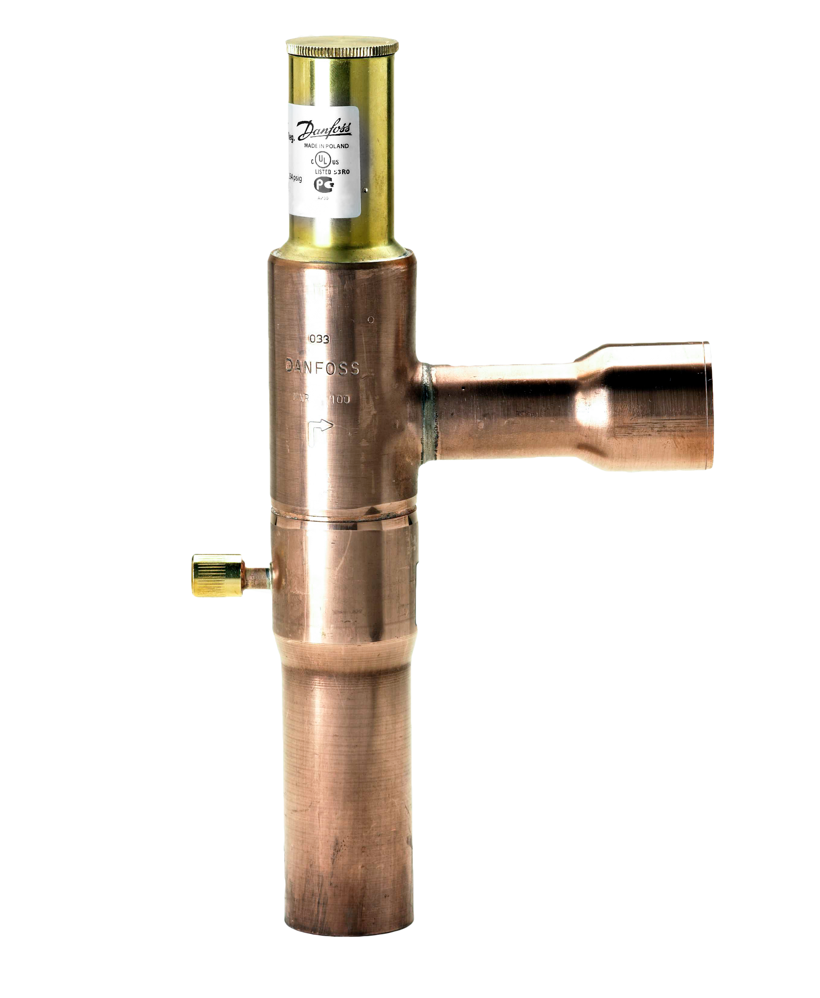 LAUHDUTINPAINEENSÄÄDIN DANFOSS KVR35 JU 1 3/8/35mm 034L0100