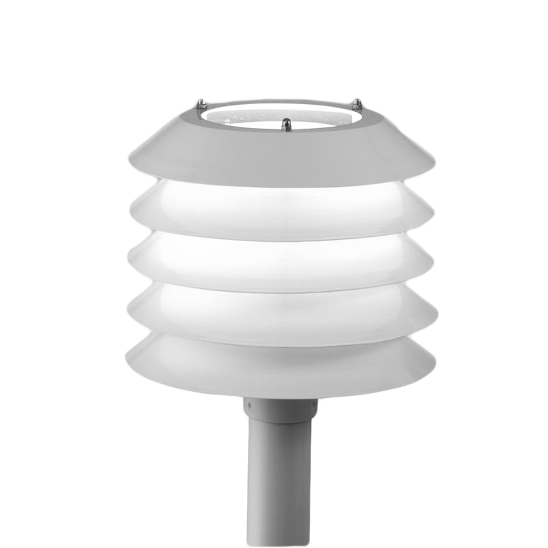 ensto Bollard luminaire bijou-cone white class canopy