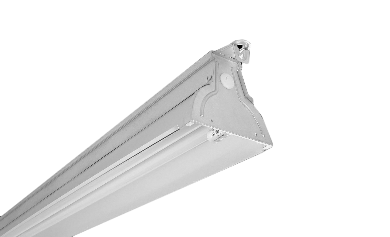 glamox Open industrial luminaire gir t8 258hf