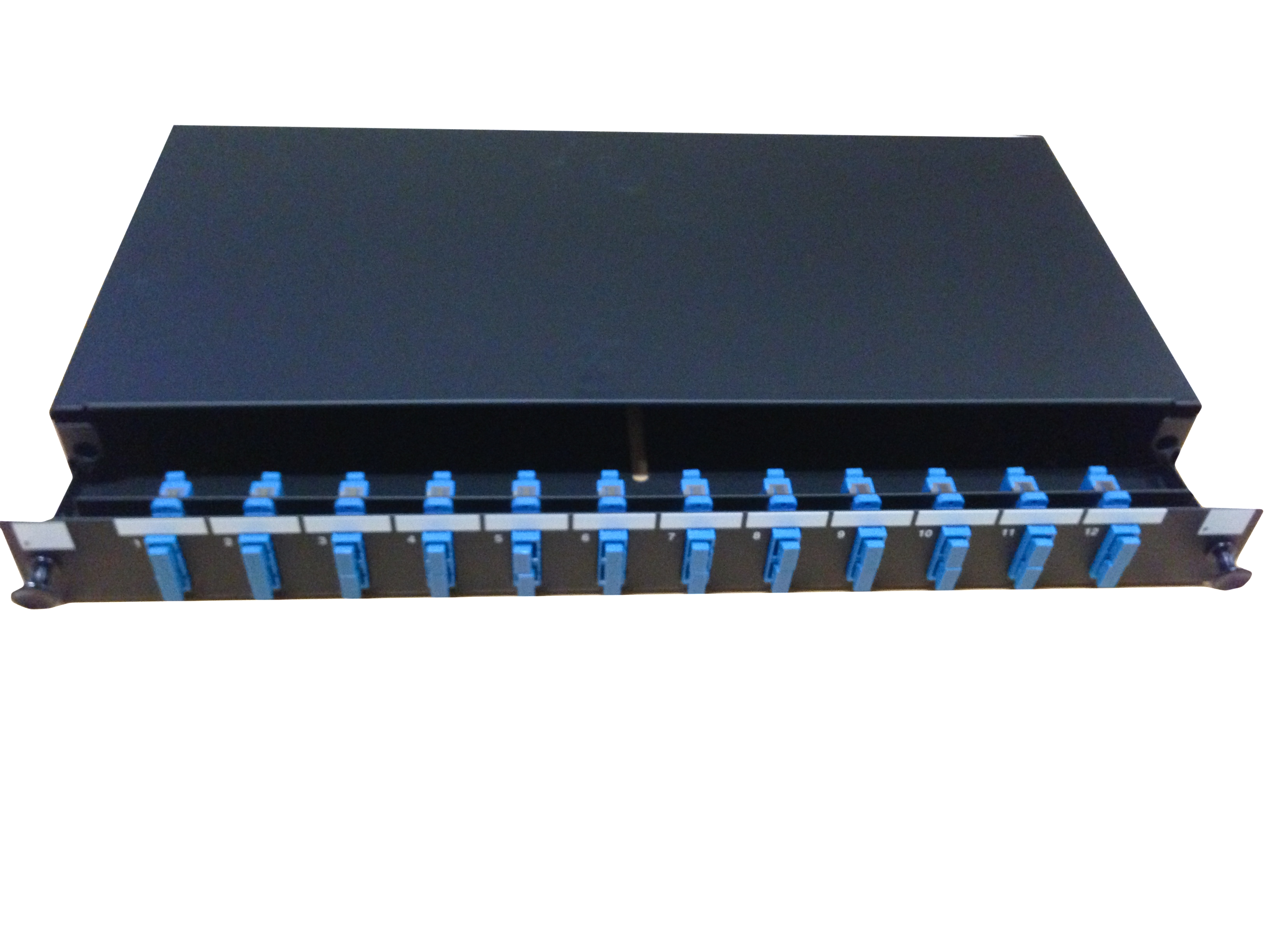 PATCHEPANEL FIBER 1U m/24 Duplex SC SM adapter