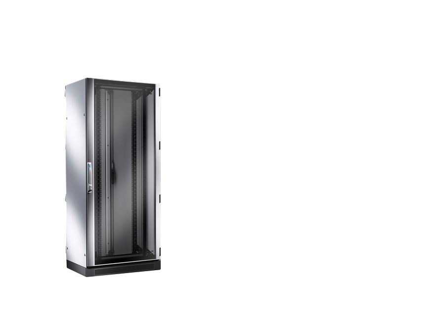rittal Golv skåp 800x2000x800 glas door