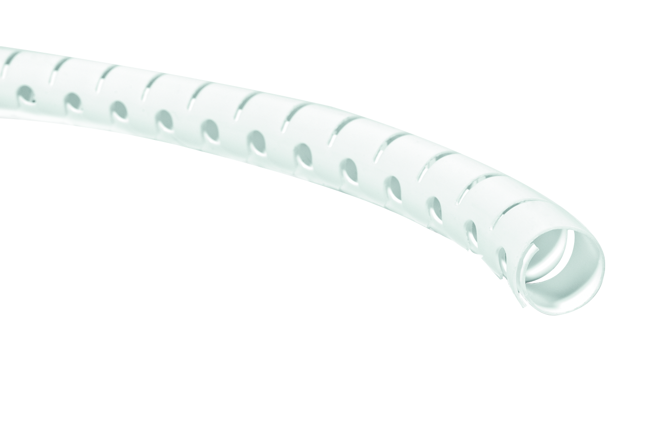 hellermanntyton Cable spiral binding hwpp20wex25mt white 25m