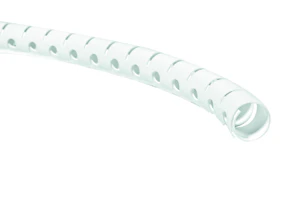 hellermanntyton Cable spiral binding hwpp20wex25mt white 25m