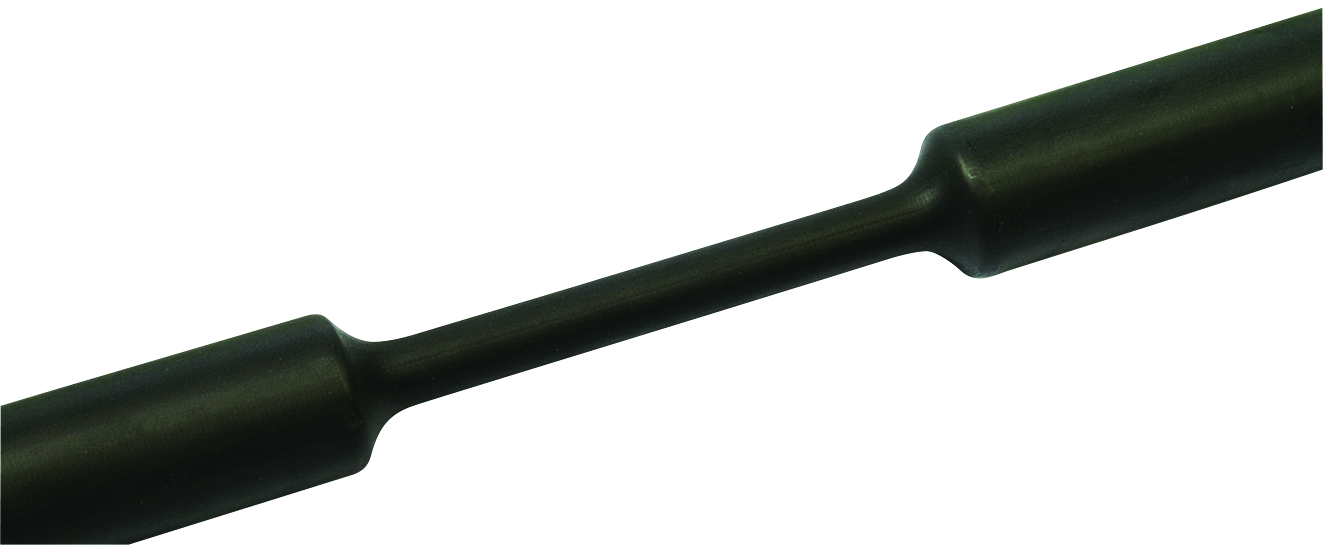 hellermanntyton Krympslang med lim 3:1 ta30 12/4 svart med lim 1,22m