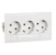 schneider electric Cyb masteruttak 3-veis hvit 5941500
