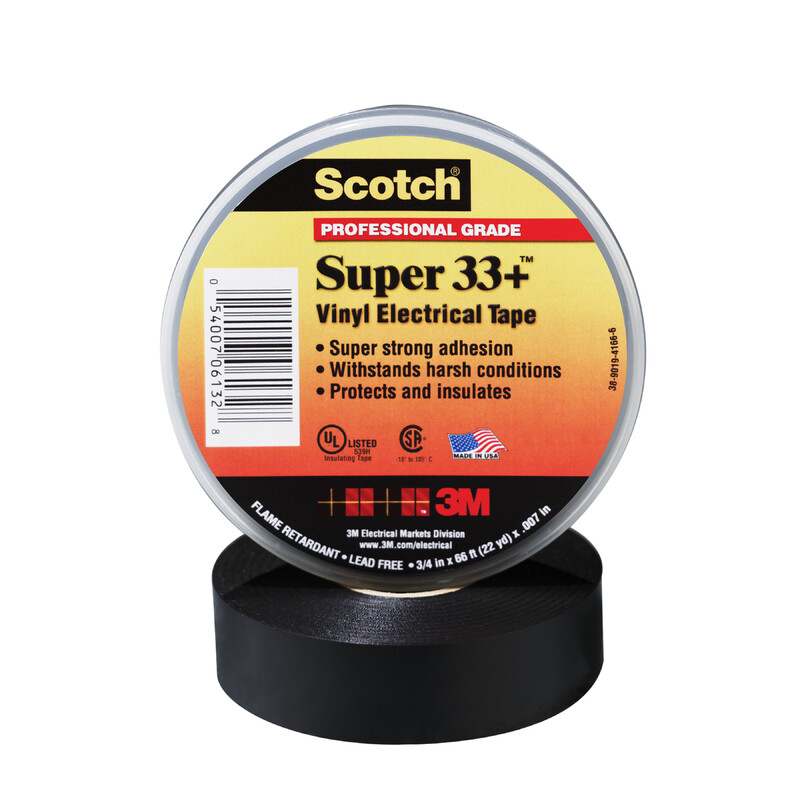 3m Electrical tape vinyl scotch super 33+ 25mm x 33m