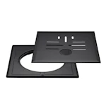 KLINKERRAM VIESER 197x197 CLASSIC+ 32mm SVART