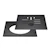 vieser Square grid vieser 197x197 classic+ 32mm black