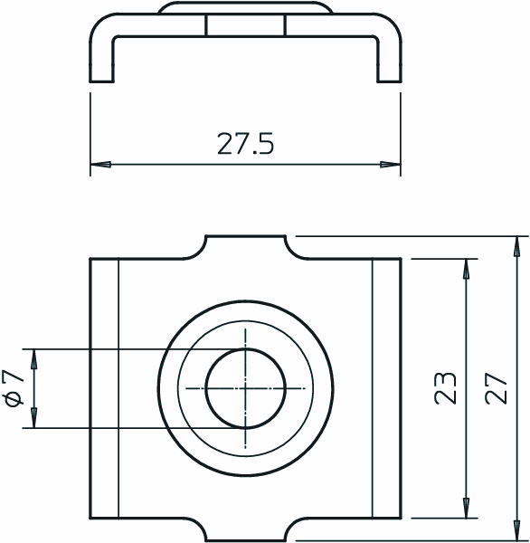 obo bettermann Fixing accessory gkb 34 g, g