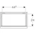 geberit Alakaappi geberit icon 520x307x415mm valkoinen