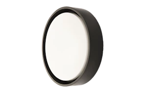 sg armaturen Frame round maxi sort led 3000k dali