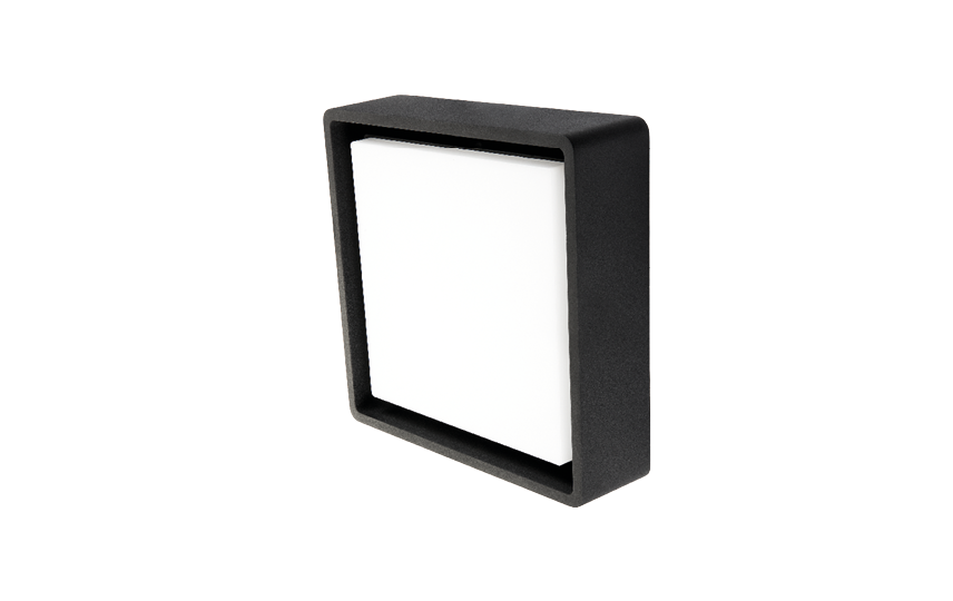 EXTERIÖR VÄGGARMATUR FRAME SQUARE 7,5W 3K SEN SV