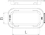 obo bettermann Kabelskyddsring 105x62mm