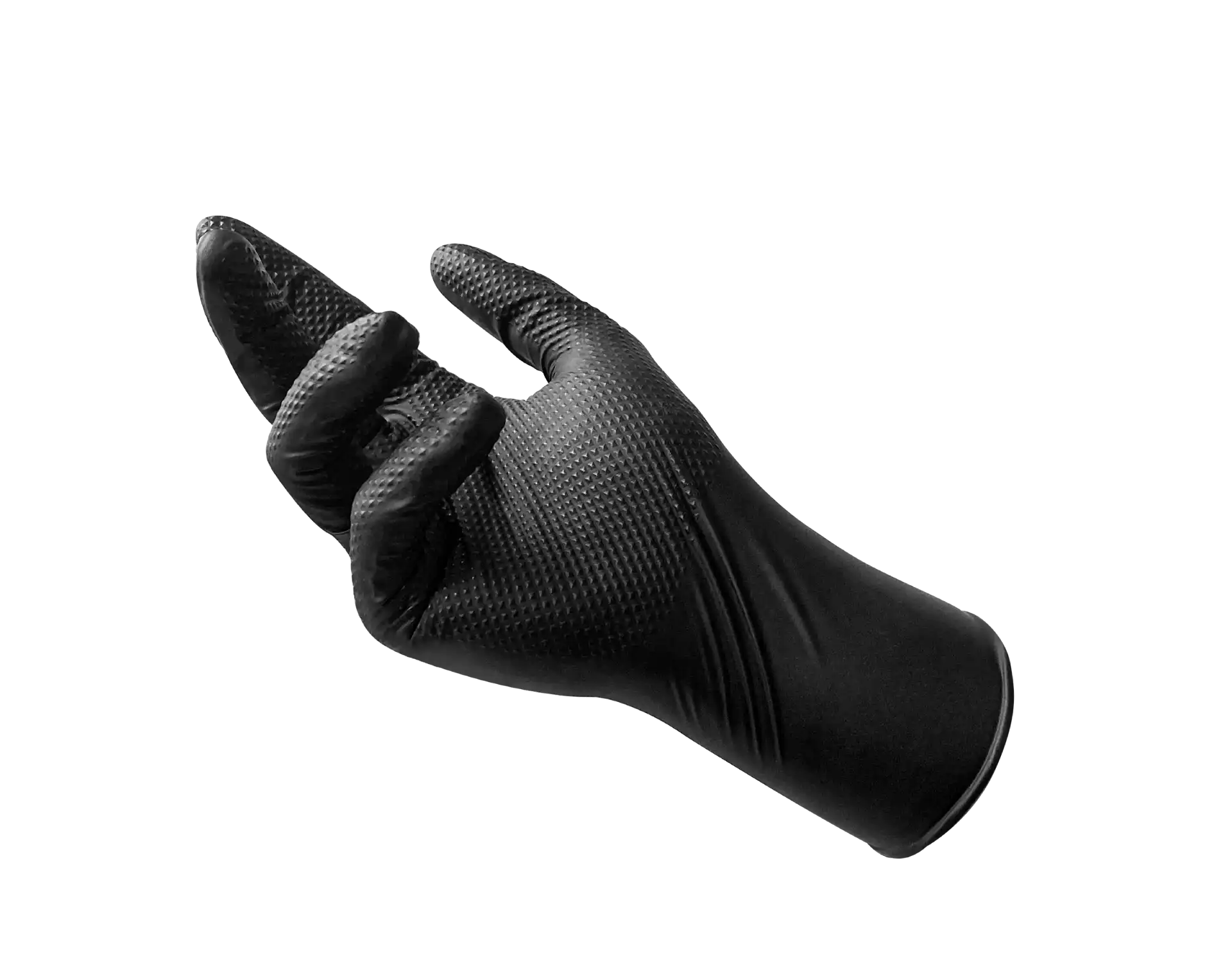 NITRILEGLOVE OS NILEX DIAMOND PF 50PC BLACK 7