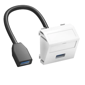 obo bettermann Duct av box mts-u3a f rw1, usb 3.0, pc,val