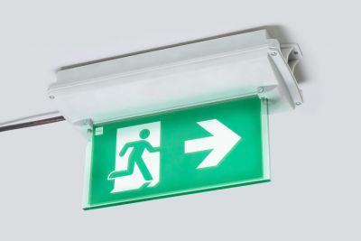 6109/111 LED Kompakt nødlys med batteri
