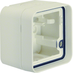 SUFACE MOUNTING BOX 1-F. W.1-BOXES WHITE