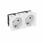 PISTIKUPESA 2-NE STD-D0 RW2 VK 0° VALGE