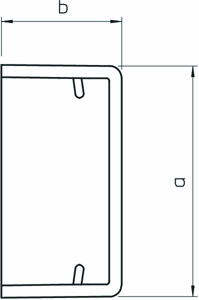 obo bettermann Wdk gavelbit he 10020, 10x 20 ral9010