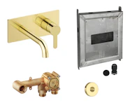 CONCEALED BASIN MIXER 47161.7700 SILHOUET