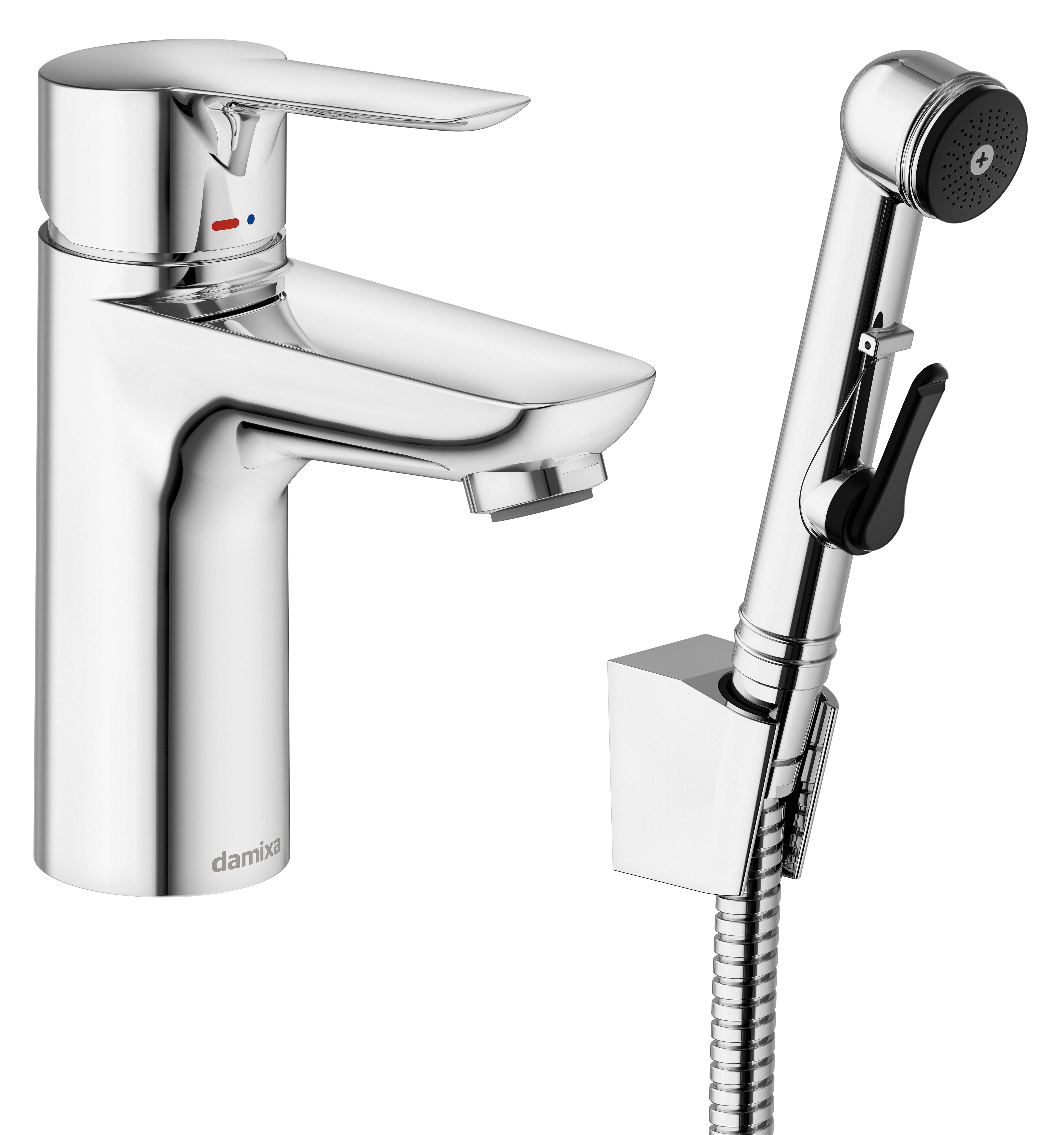 WASHBASIN MIXER DAMIXA 59030.00 CORE BIDE CHROME