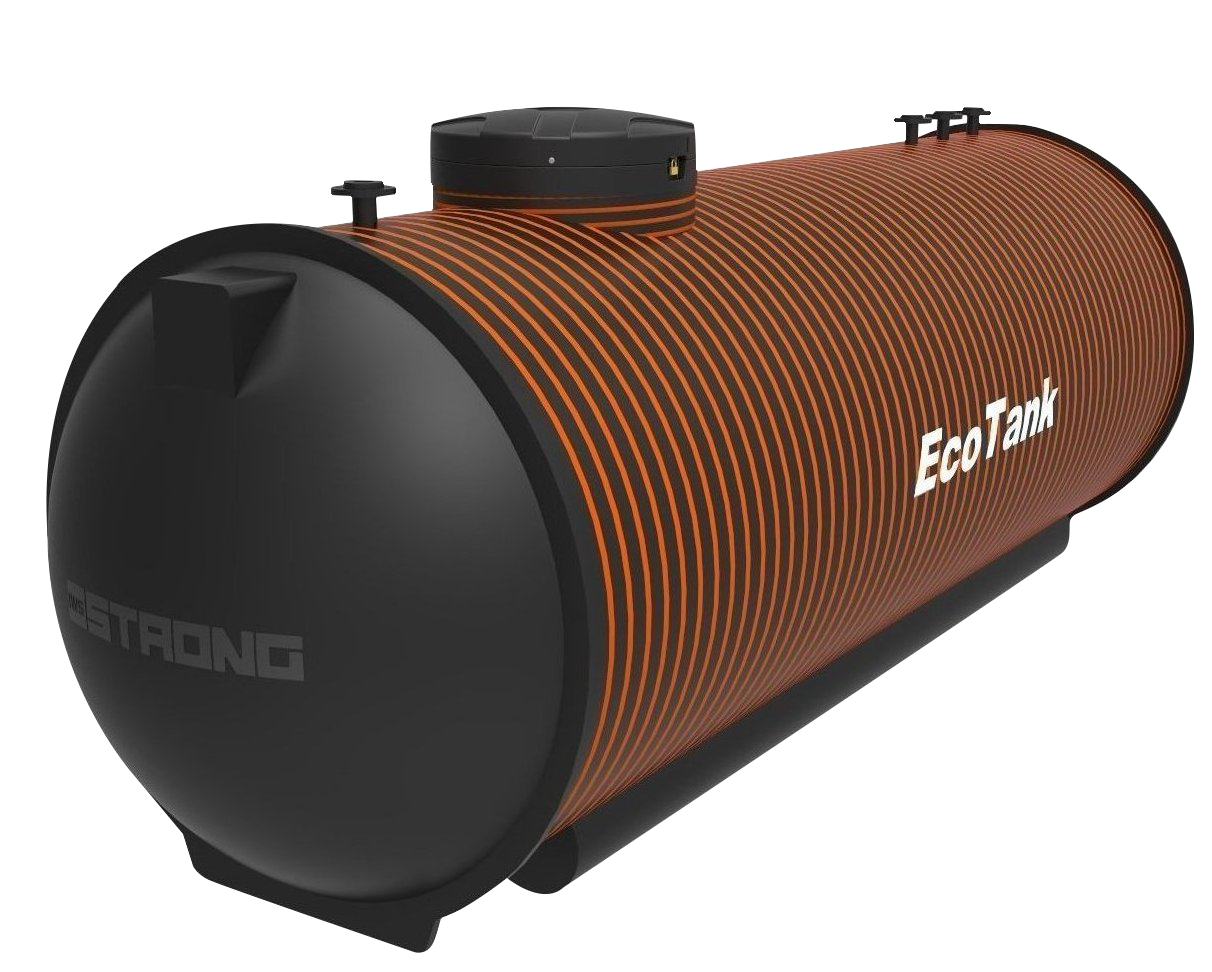 ecotank Vattentank ecotank 8000l 1600x4400mm