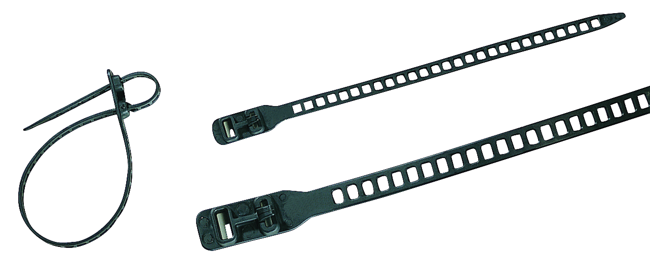 Strips Softfix sort 260x7mm