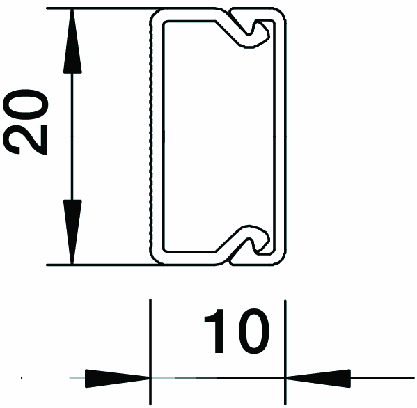 obo bettermann Matarkanal wdk10020 halogenfri