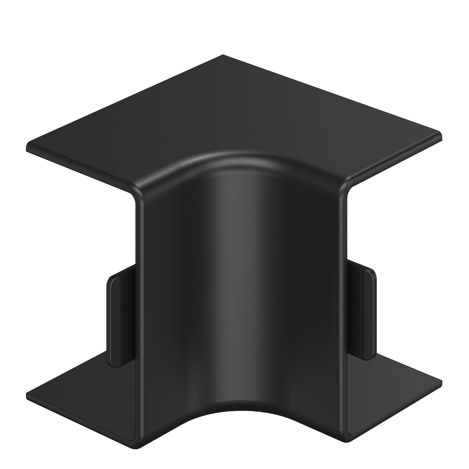 obo bettermann Internal corner obo wdk hi25040sw, pvc, black