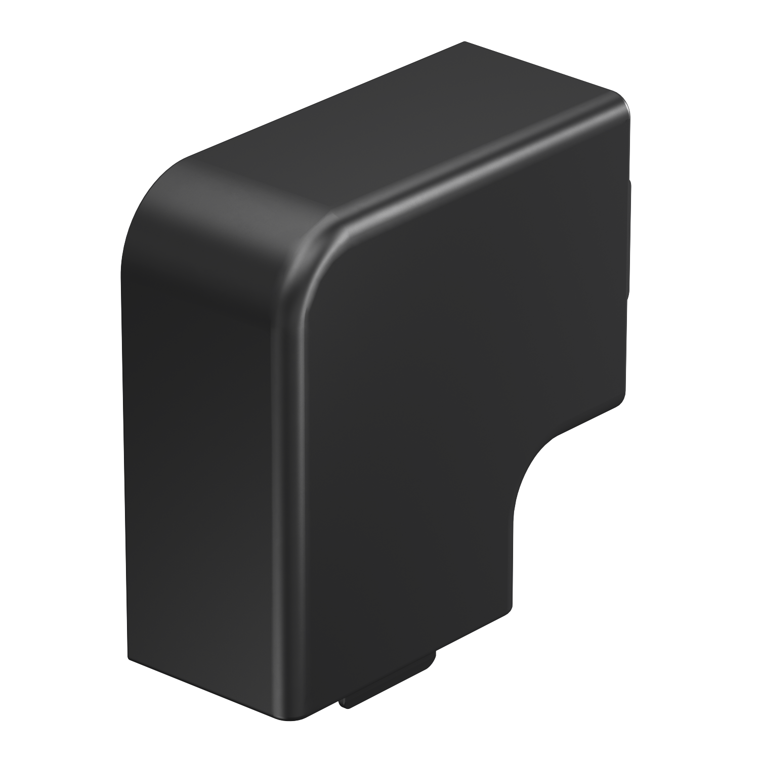 obo bettermann Plane elbow obo wdk hf25040sw, pvc, black