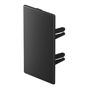 obo bettermann End piece obo wdk he60110sw, pvc, black
