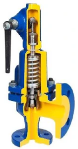 undefined Safety valve 630 f 40/65 e 02-1, set 14 bar
