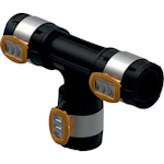 T-PIECE FLOWFIT 75x75x75 PPSU