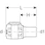 geberit Adapter flowfit 40x35 ss