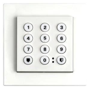 heimgard technologies Trådløst kodepanel for alarm hvit