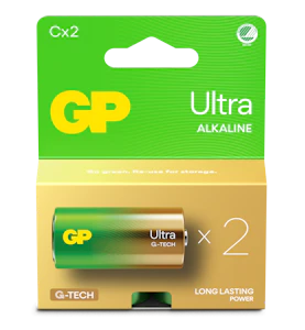 gpbm nordic Gp batteri ultra alkaline c/lr14 2-pakk
