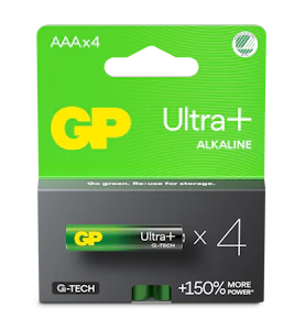 gpbm nordic Gp batteri ultra plus alkaline aaa/lr03 4p