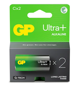 gpbm nordic Gp batteri ultra plus alkaline c/lr14 2p