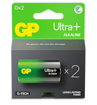 GP Batteri Ultra Plus Alkaline D/LR20 2P