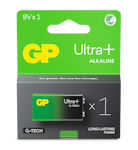 GP Batteri Ultra Plus Alkaline 9V/6LF22 1P