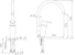 oras Kitchen mixer oras 2838f-105 cubista eco
